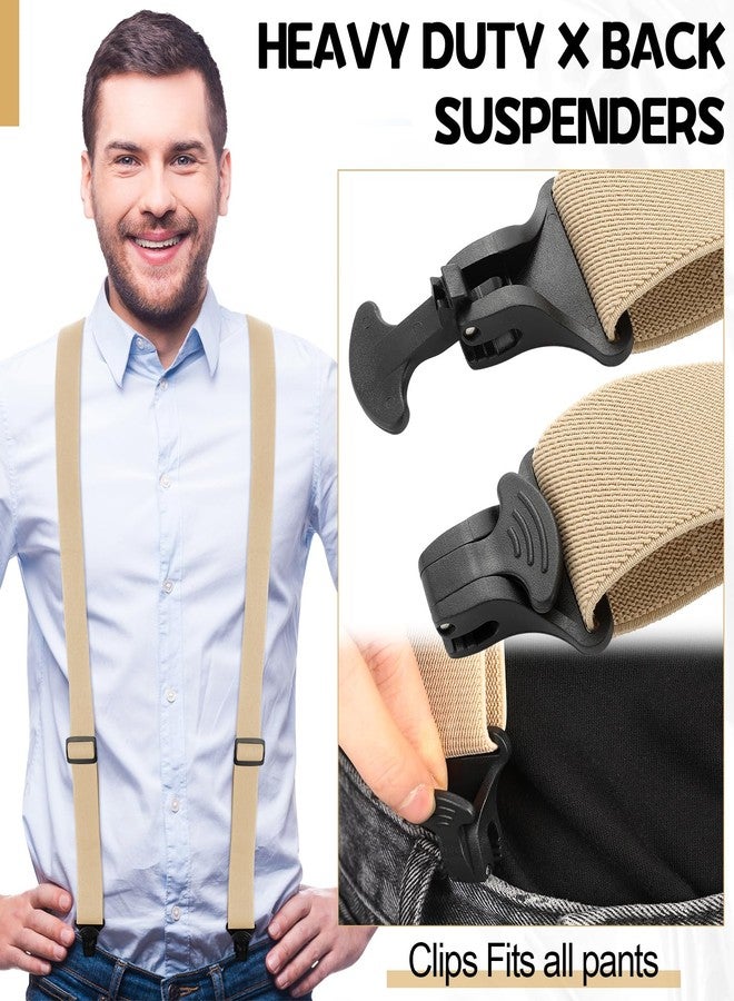 جانميرسي حمالات جانميرسي إكس الخلفية المخفية شديدة التحمل، مناسبة للعمل في المطارات، حمالات داخلية للرجال والنساء (بيج) - Image 3